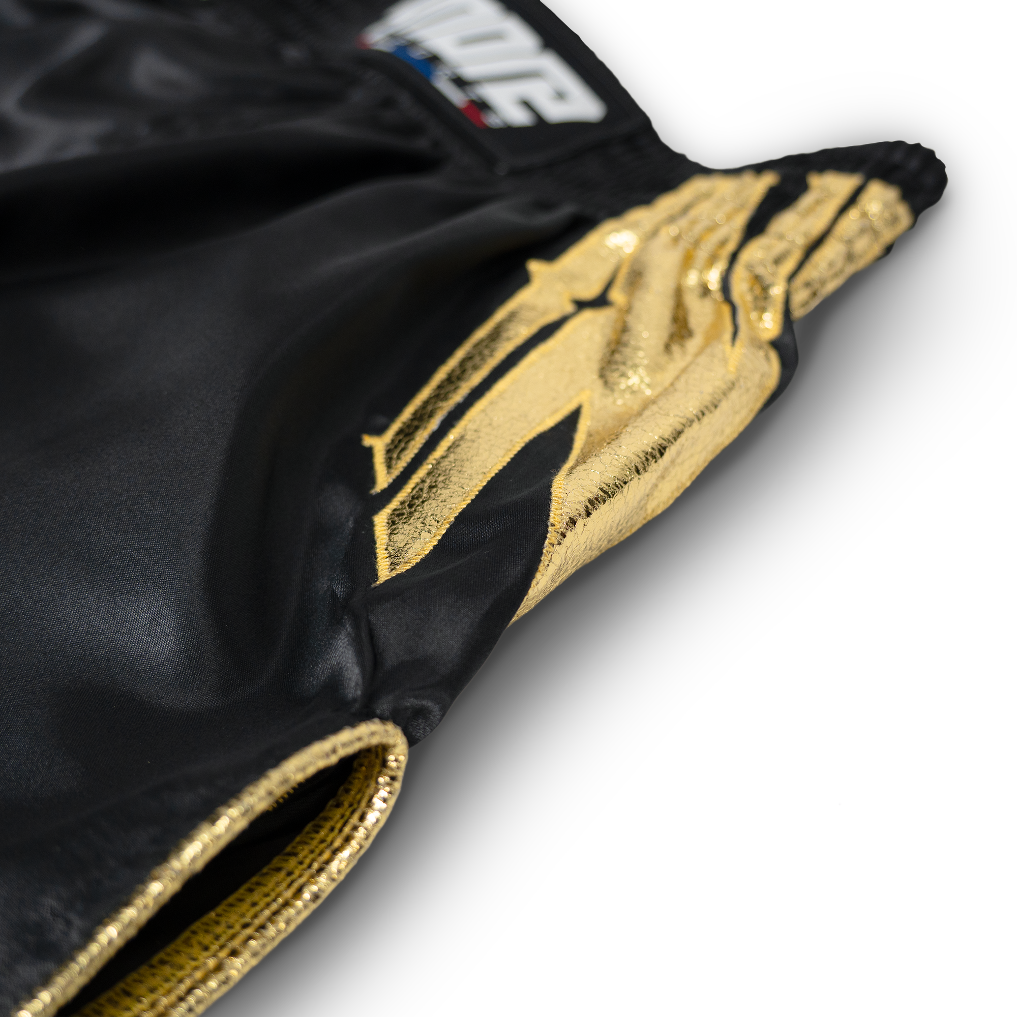 No Problem Muay Thai Shorts – Black/Gold